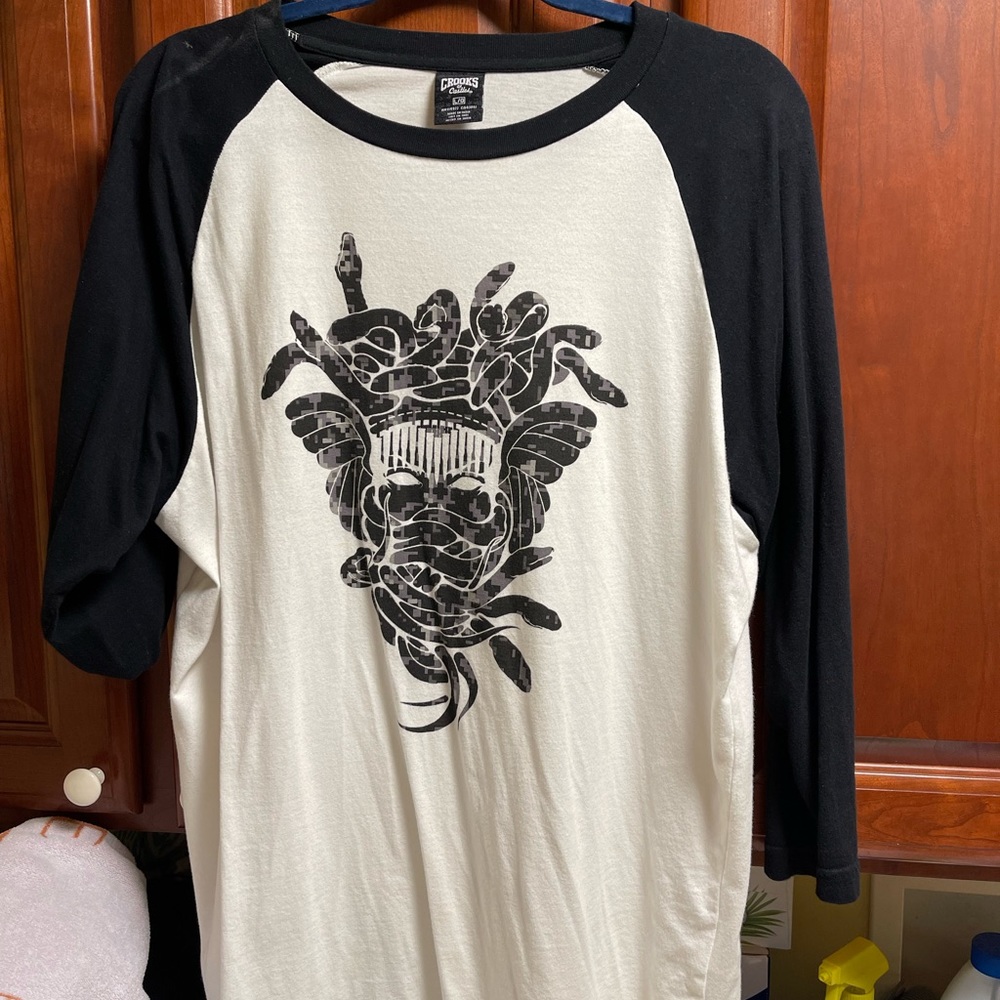 Crooks & Castles 3/4 length shirt